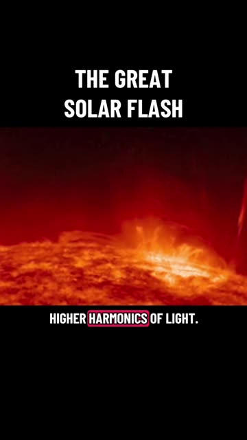 The Great Solar Flash
