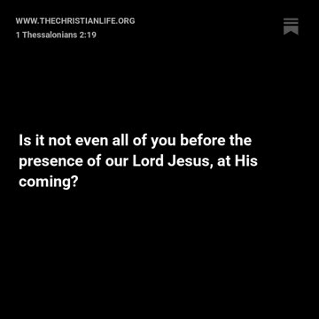 1 Thessalonians 2:19