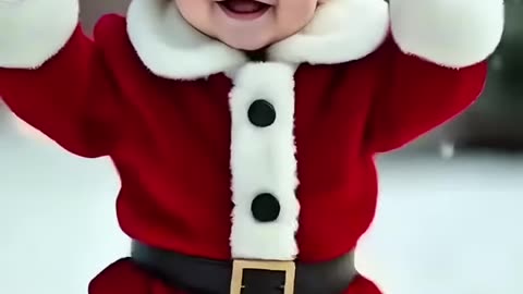 ＂Santa Came Early This Year… And He’s Adorable! 👶🎁#funnyvideo #rumble
