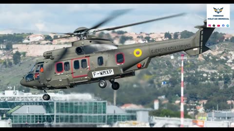 El ejercito del Ecuador recibe los helicópteros H225M