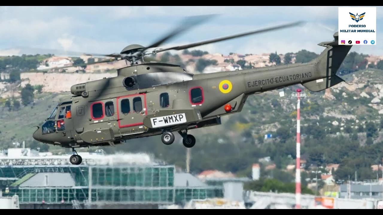 El ejercito del Ecuador recibe los helicópteros H225M
