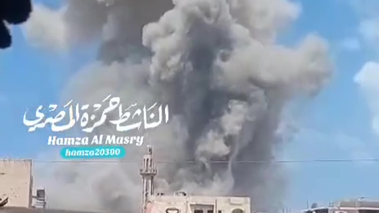 Israeli strikes on Gaza today