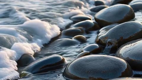 Whispers of the Deep A Shark's Fleeting Dance with the Shore