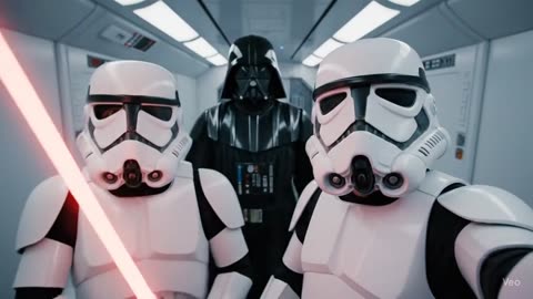 Stormtroopers roban el sable de VADER! ¿se dará cuenta?