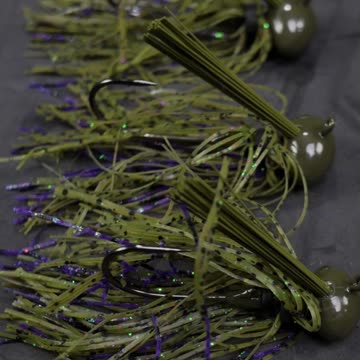 Football Head Jigs For Spring Bass Fishing