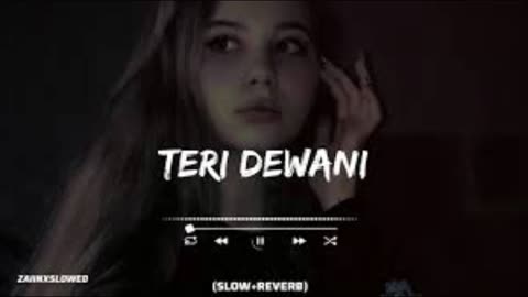 Teri Deewani (s l o w e d and r e v e r b)