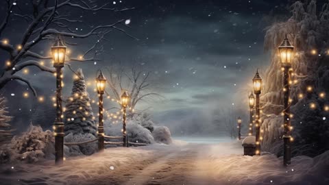 Snowy Lane