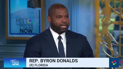 Byron Donalds Turns Tables On NBC News' Kristen Welker