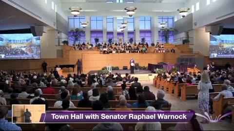 Senator Reverend Warnock says that Trump, Musk and DOGE are involved in corruption