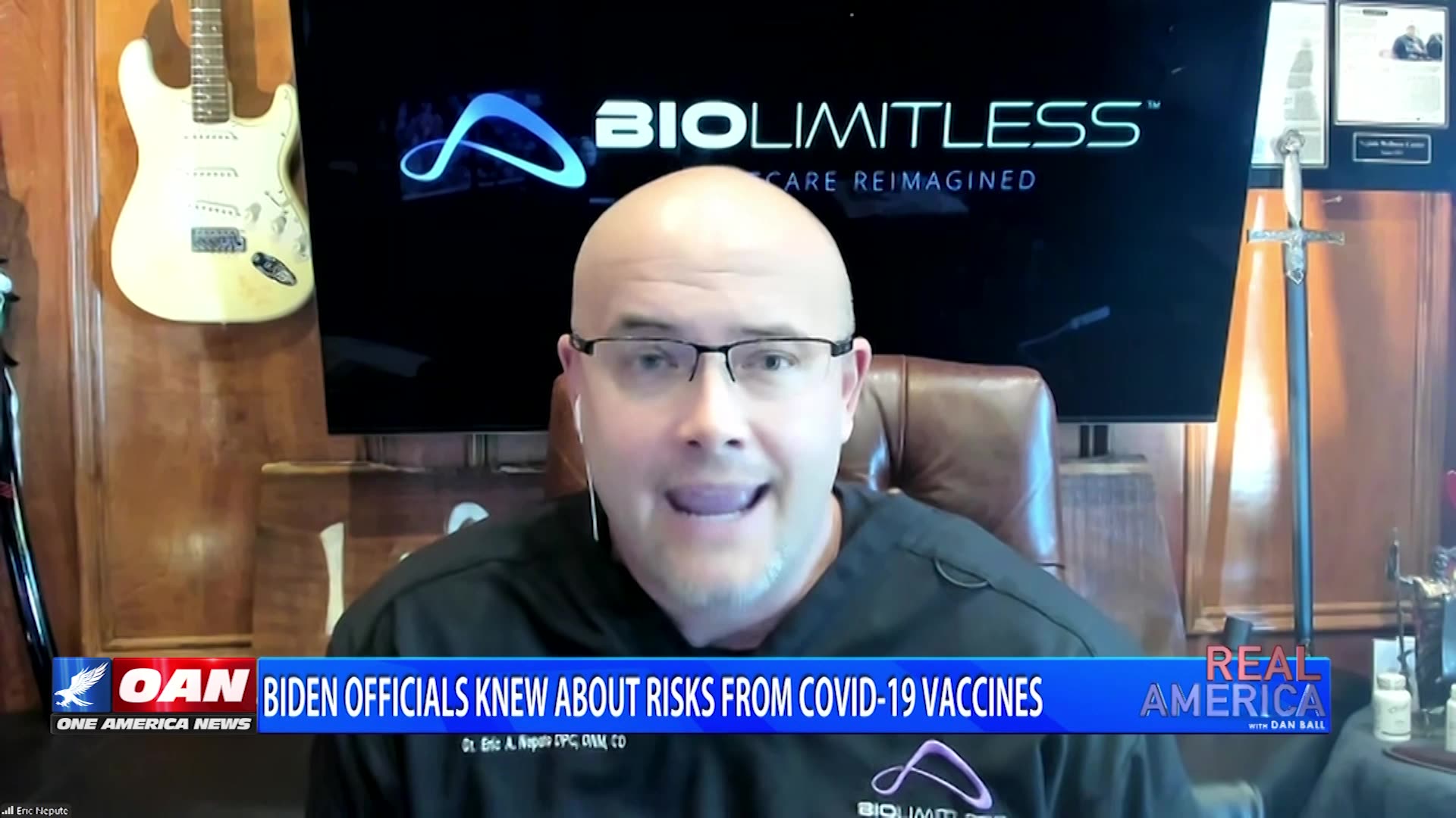 REAL AMERICA -- Dan Ball W/ Dr. Eric Nepute, Biden Regime Knew COVID Vax Side Effects, 5/21/25