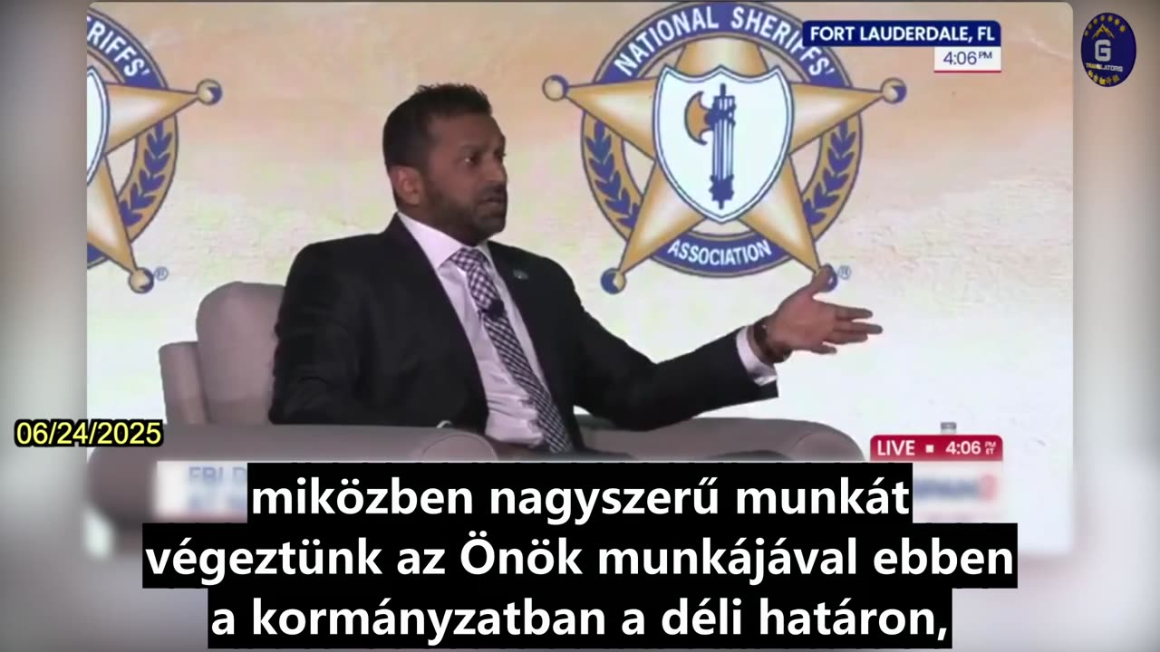 【HU】Kash Patel: A KKP korunk ellensége