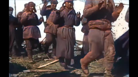 Grossdeutschland Division on the Eastern Front - Remastered and Colorized Combat Footage