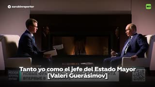 Putin sobre los soldados rusos: “Ansían entrar en combate”