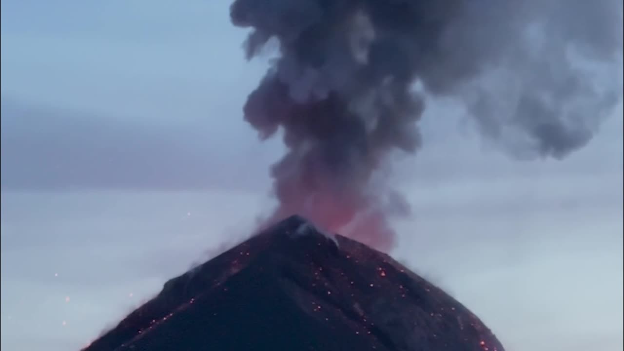 Volcan De Fuego in Guatemala