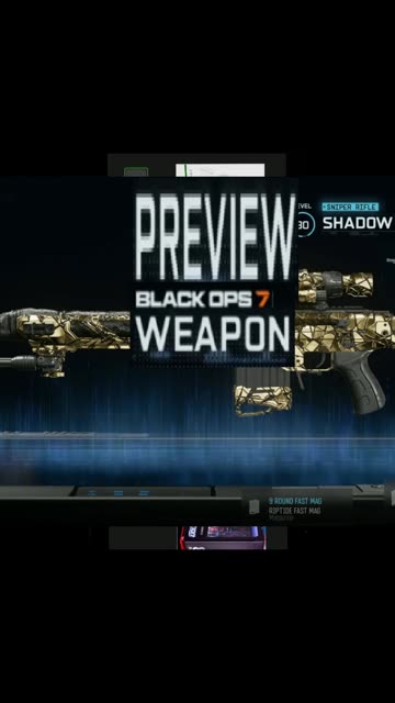 trailer of SNIPER SHADOW 5K - GOLD CHALLENGE COMPLETED MONTAGE - BLACK OPS 7