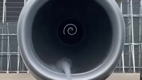 Testing of the Rolls-Royce Trent 700 engine after its installation on the aircraft