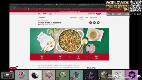 0244 WIDESTREAM - Worldwide Debates - YouTube/Twitch/Rumble