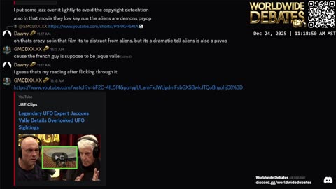 0244 WIDESTREAM - Worldwide Debates - YouTube/Twitch/Rumble