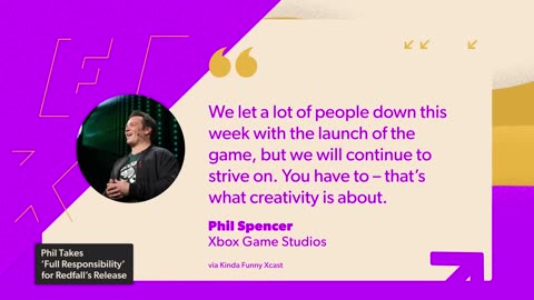 Xbox's Phil Spencer Takes the Blame for Redfall - IGN Daily Fix-XVPPL_AztxU