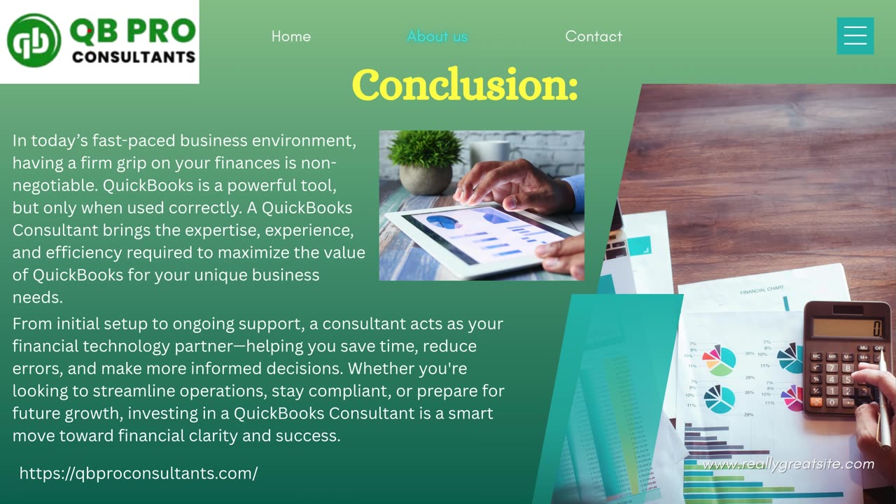 QuickBooks Consultant