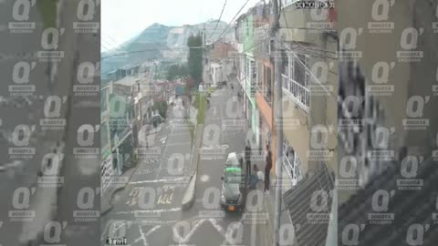 Video: Cámara de seguridad captó el asesinato de un conductor informal