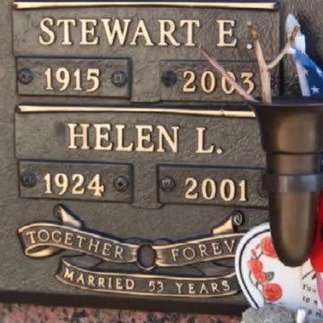 FAMOUS GRAVES - VOL. 612: STU & HELEN HART