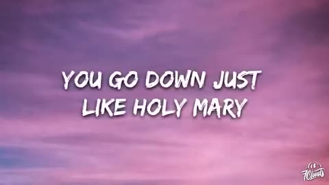 Ghost "Virgin Mary On a Cross"