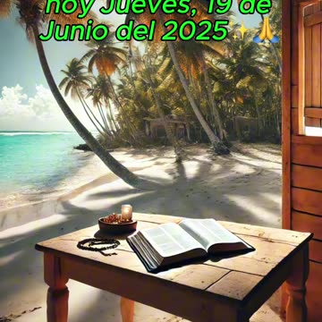 🙏✨Evangelio de hoy Jueves, 19 de Junio del 2025✨🙏