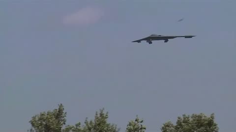 B-2 Bomber Pilots Return to Whiteman Air Force Base in Missouri