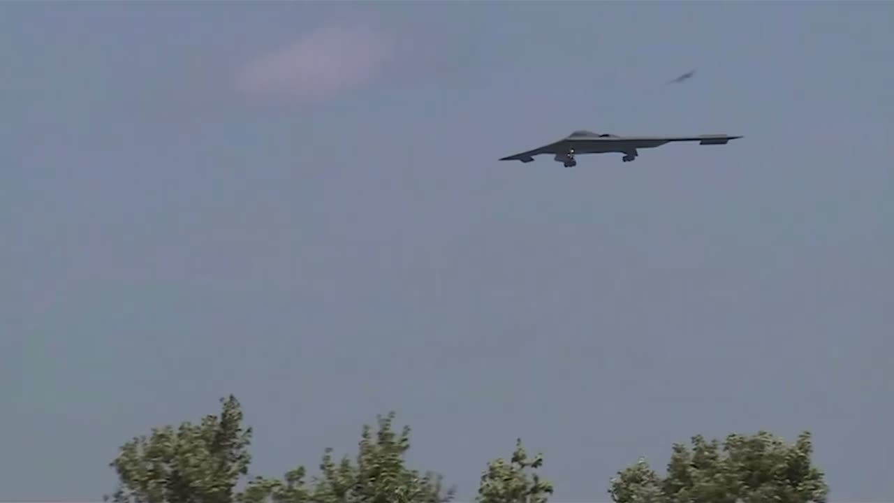 B-2 Bomber Pilots Return to Whiteman Air Force Base in Missouri