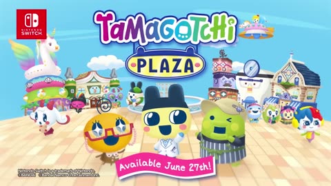 Tamagotchi Plaza - Official Basic Gameplay Trailer