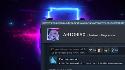 Mage Arena Steam Review