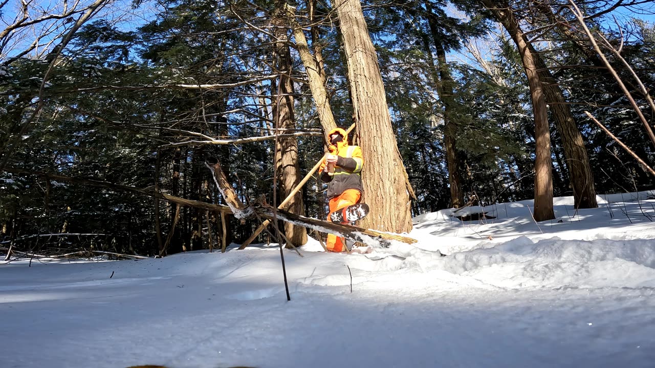 ❄️2025⛷️Winter Season ⛄Hiking Hunt Club Trails Part 3&4 in Ottawa 🍁 Canada ❄️⛷️⛄