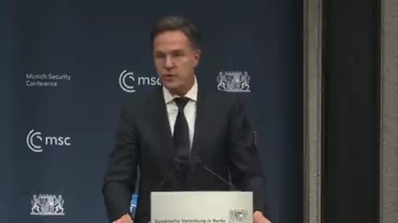 NATO Chief Rutte warns: "We need to be ready... Russia has brought war back to Europe"