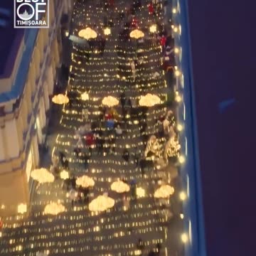 Timisoara the first city in Europe that had electrical street lighting has great lights today