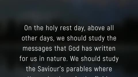 ​ @ClashOfMinds1 Remember the Sabbath