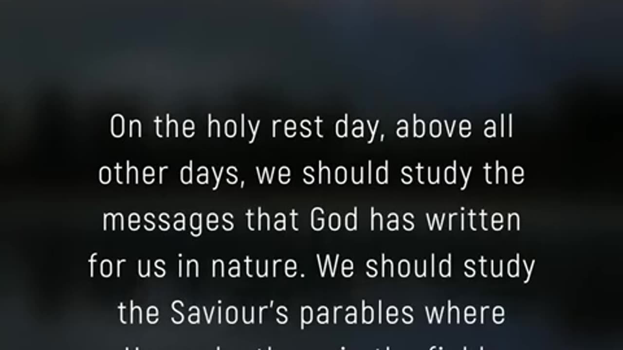 ​ @ClashOfMinds1 Remember the Sabbath