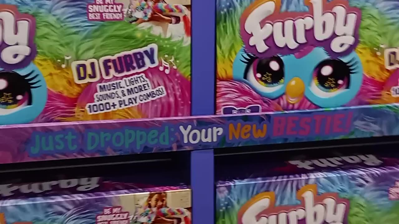PART 1 NOSTALGIA TOYS AT WALMART FURBIES FURBY