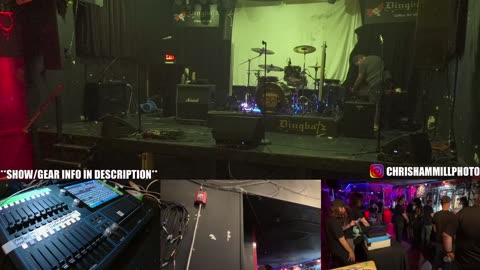 LIVE FOH - Dead Posey, Ovtlier, Another Day Dawns, Biolaced