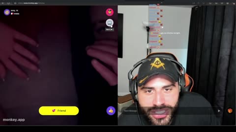 zherka rizzes up bitch on omegle