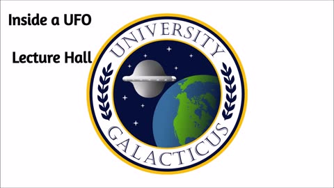 Guided Journey Into a UFO Mothership Lecture Hall