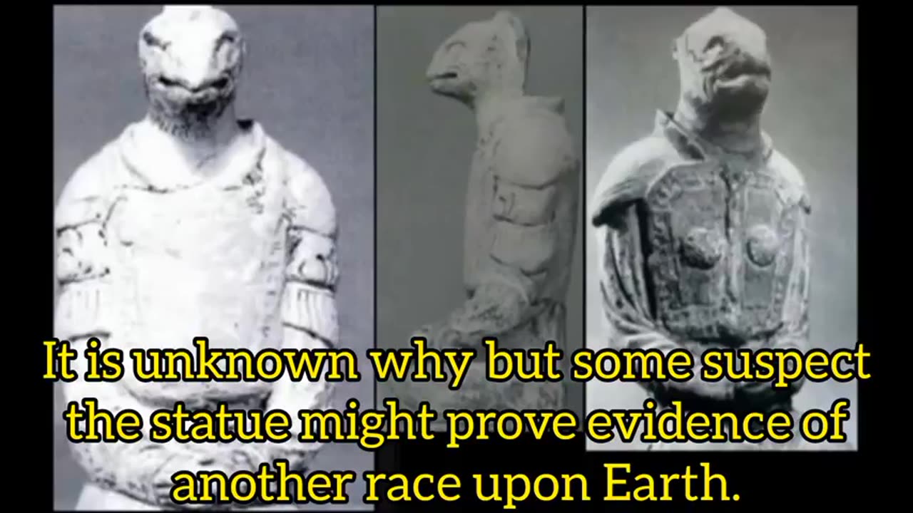 JAPANESE TEMPLE MYSTERIOUSLY HIDES ANCIENT REPTILIAN STATUE