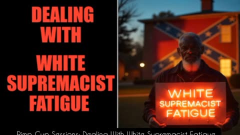 Pimp Cup Sessions: Dealing With White Supremacist Fatigue.
