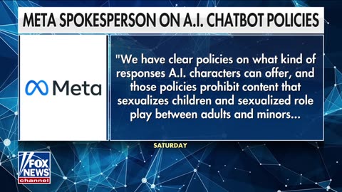 Meta A.I. allows "sensual" chats with kids
