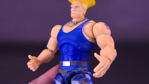 Jada Toys Ultra Street Fighter II: The Final Challengers P2 Player 2 Guile Action Figure Review