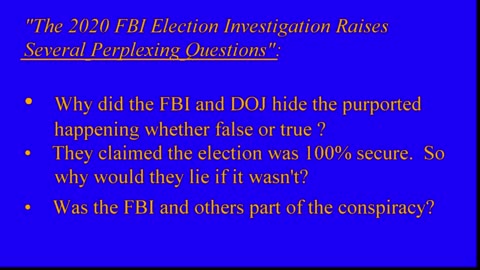 "FBI Informs Congress That China May Have Tried To Interfere In The 2020 Presidential Election"