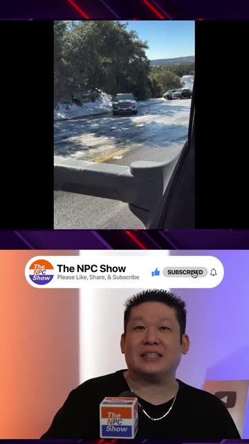 SUV Spins Out of Control On An Icy Road 🚙🧊🛣️