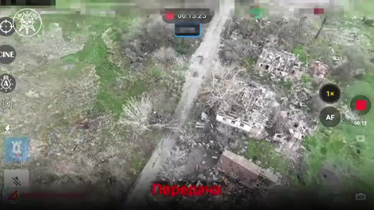 Ukrainians Accept the Surrender of Russian Soldier, and Lead Him to Safety