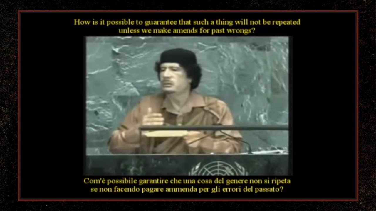 Muammar Gaddafi Attempted to Hold UN to Account. Two Years Later He Was Killed