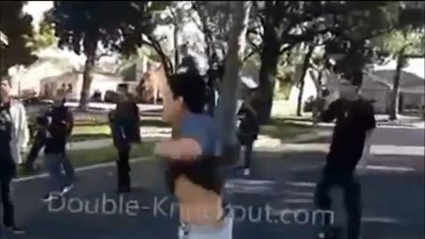 🥊😱 Boxer vs White Shirt Guy: Who Wins This Intense Clash? | FCN